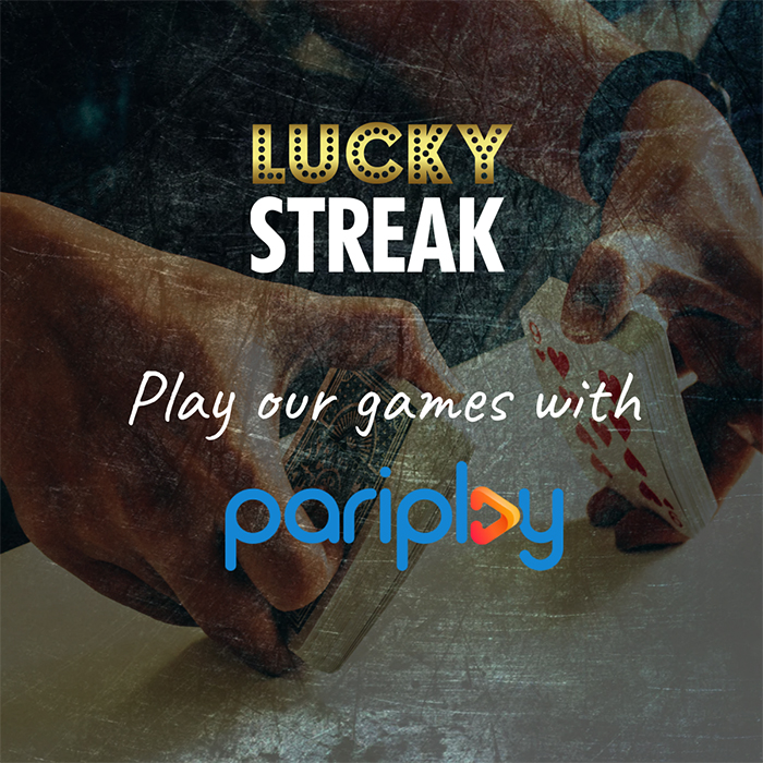 LuckyStreak partners with PariPlay