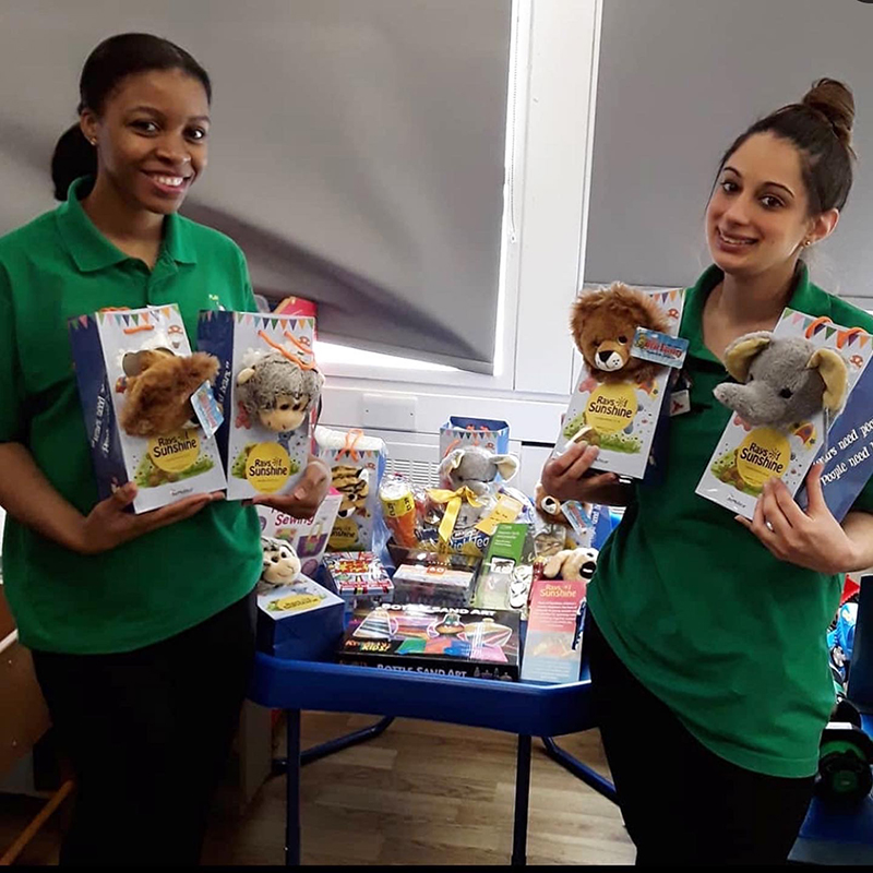 Praesepe, Blueprint and bacta answer charity SOS