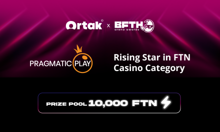 Pragmatic Play Sponsors Rising Star in FTN Casino Category at Ortak x B.F.T.H. Arena Awards 2025