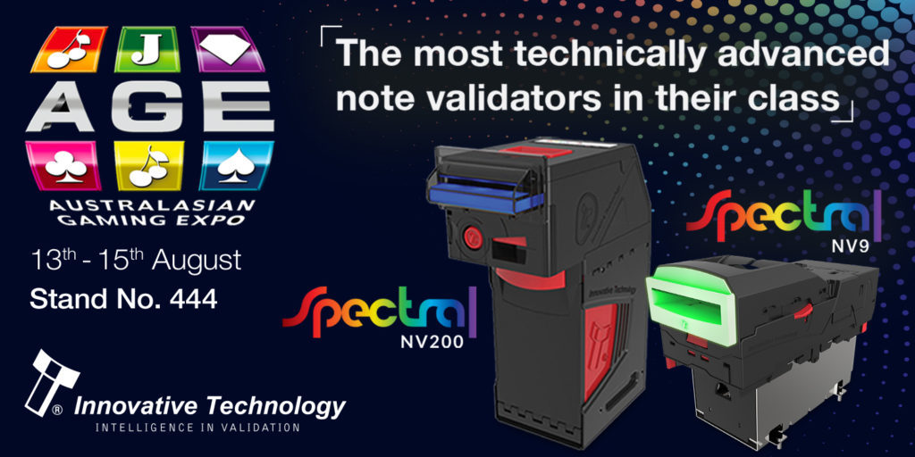 Pre AGE 19 PR Cash handling technology leader heads to Australasian Gaming Expo (AGE)