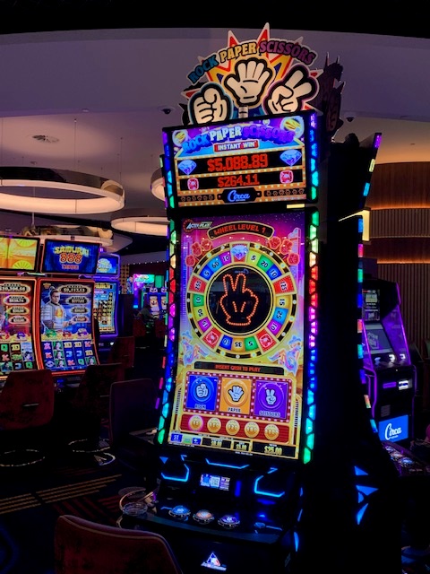 Aruze debuts Rock Paper Scissors at Circa Resort and Casino