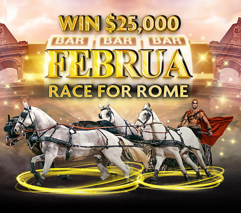 RichCasino RaceForRome Rich Casino Holds Daily Februa - Race for Rome! Championship Throughout February