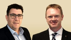 Rob Wheeler Peter Davies RBW Systems signs agreement with Inspired's Leisure Division