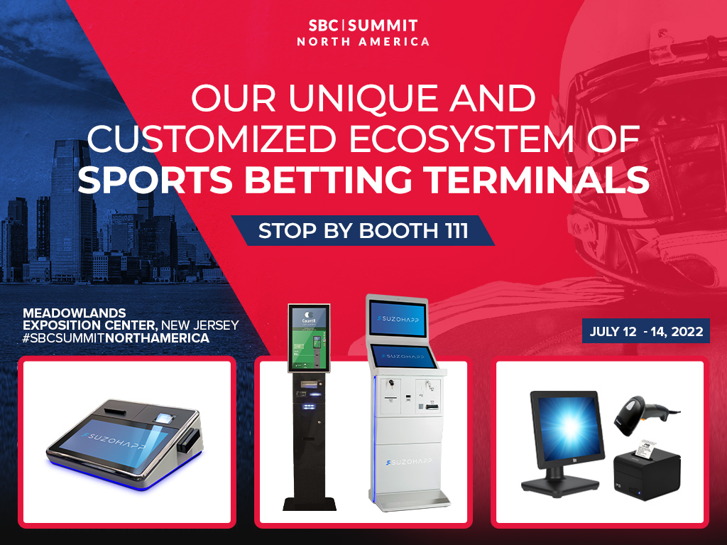 SUZOHAPP spotlights suite of Sports Betting terminals