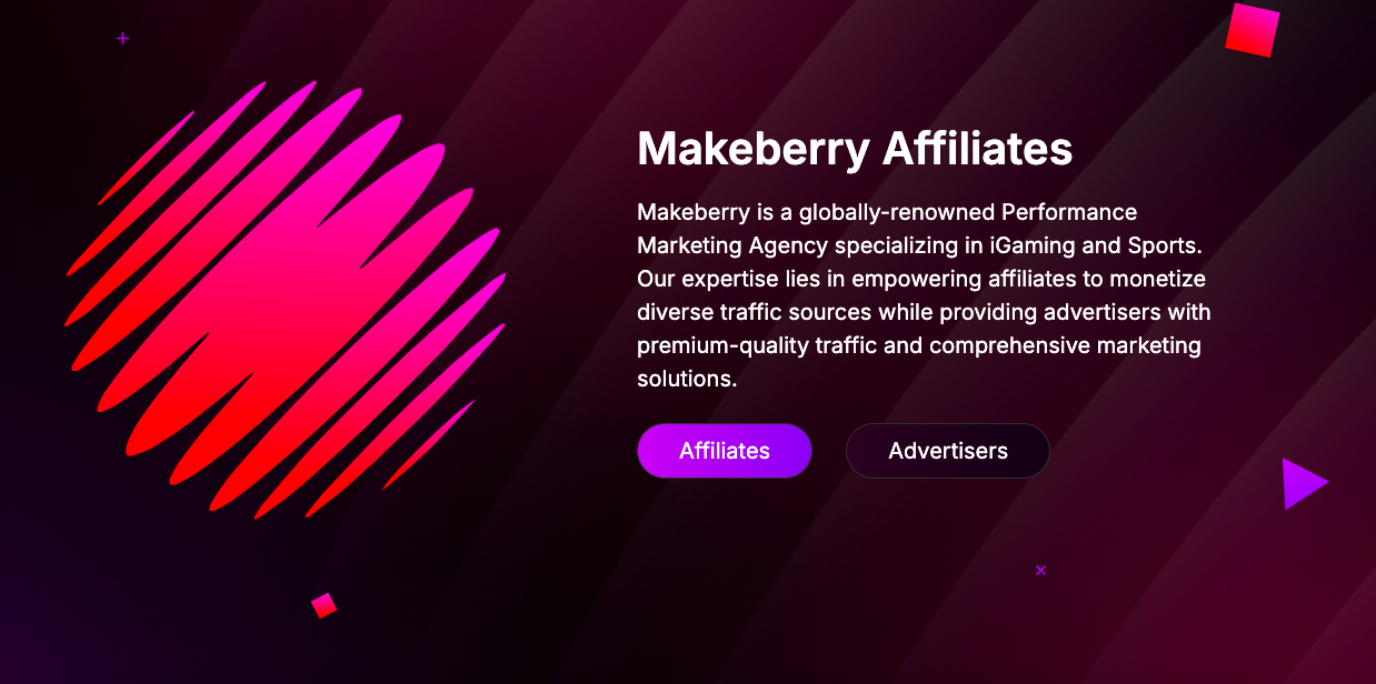 Makeberry Affiliates becomes the direct advertiser for WinSpirit and RocketPlay Casino