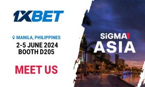 SiGMA Asia 2024 x 1xBET 1xBet in contention at SiGMA Asia 2024