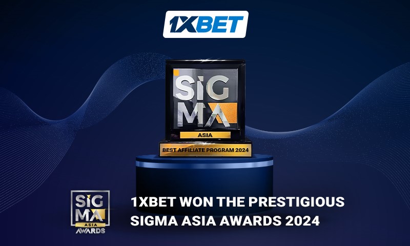 1xBet victorious at SiGMA Asia Awards 2024