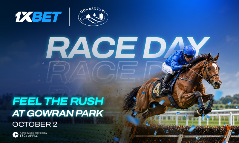 1xBet.ie kicks off a month of horse racing: October begins with an event at Gowran Park