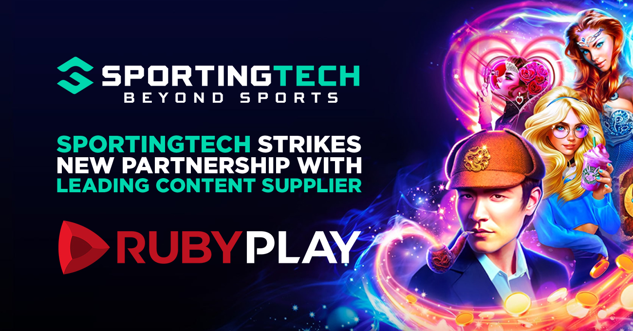 Sportingtech strikes new partnership with RubyPlay