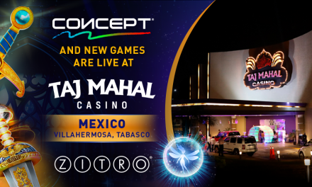 Zitro’s concept cabinets and new games now live at Mexico’s Taj Mahal Casino