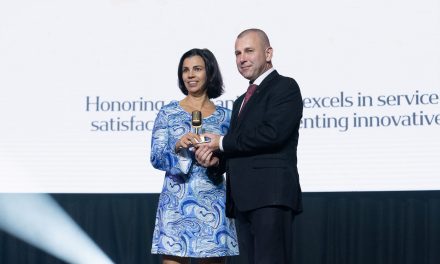 TCSJOHNHUXLEY Honoured with Service Excellence Award  at Sands Suppliers Excellence Awards