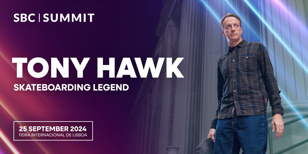 Skating icon Tony Hawk to keynote at SBC Summit