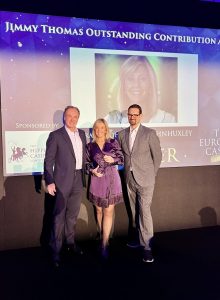 Tracy Cohen ECA 2024 TCSJOHNHUXLEY’s Tracy Cohen honoured at The European Casino Awards