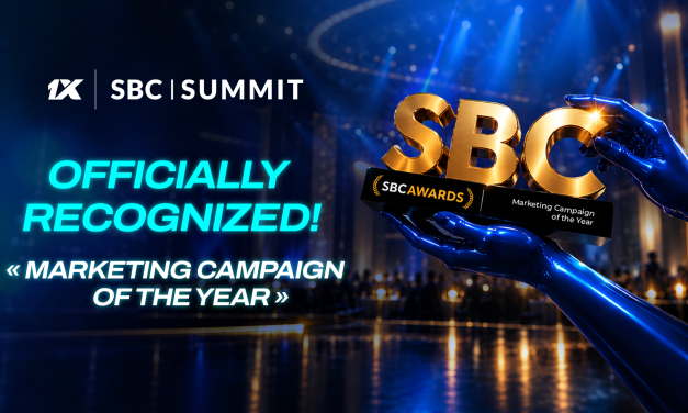 1xBet honored with an award at the SBC Awards in Lisbon!