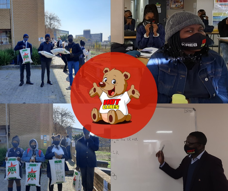 TCSJOHNHUXLEY works with HOT 91.9FM to donate masks