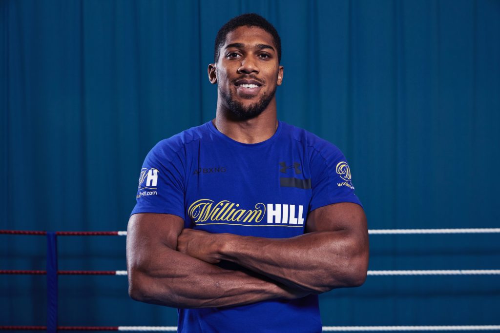 Anthony Joshua becomes William Hill global brand ambassador