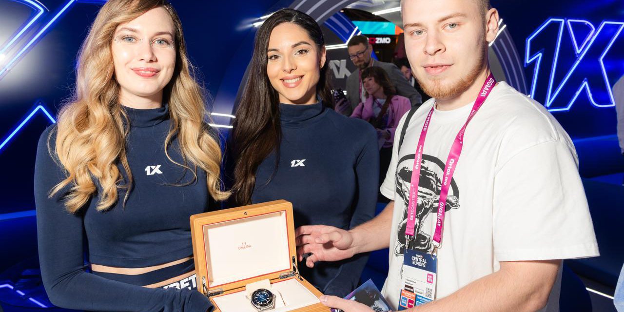 Number one on card, number one in luck: 19-year-old wins OMEGA watch