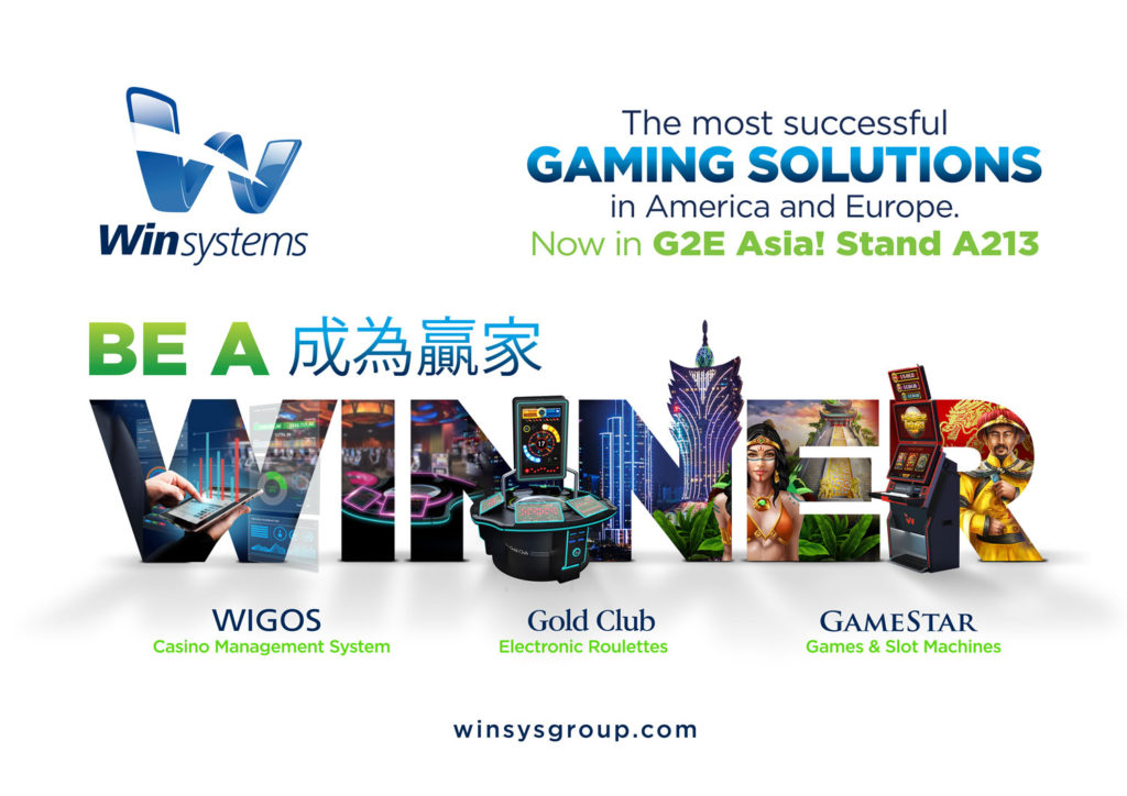 After succeeding in America and Europe, Win Systems starts its expansion plan in Asia at G2E