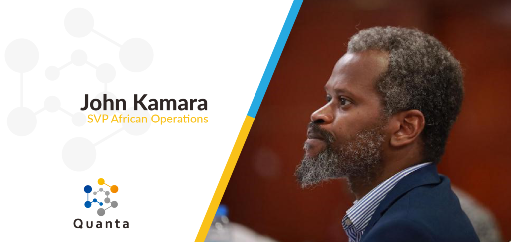 aa 27 Quanta Appointed John Kamara as SVP African Operations
