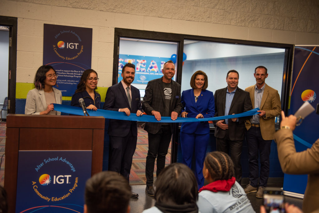 IGT’s After School Advantage Program Donates Computer Lab to  Boys and Girls Club of Southern Nevada