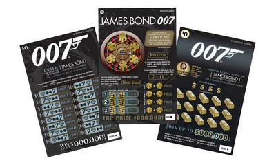 Scientific Games’ new James Bond 007 branded games off to a blockbuster start with 22 US & international lotteries