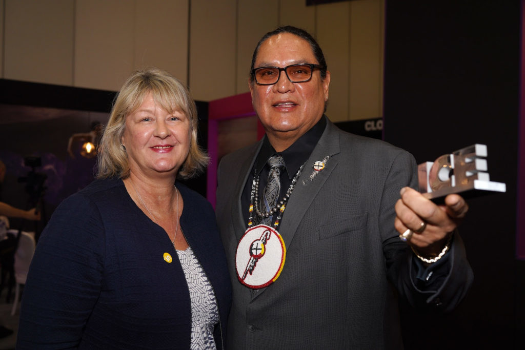 aa 60 Ernest L. Stevens, Jr. receives ICE Landmark Award for contributions to the industry