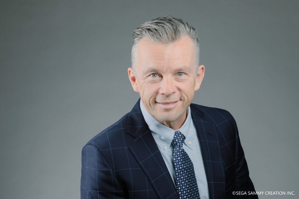 SEGA SAMMY CREATION INC. has named a new president and CEO