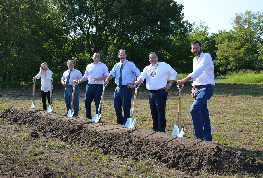 aristocrat ground smaller Aristocrat breaks ground on new facility in Tulsa