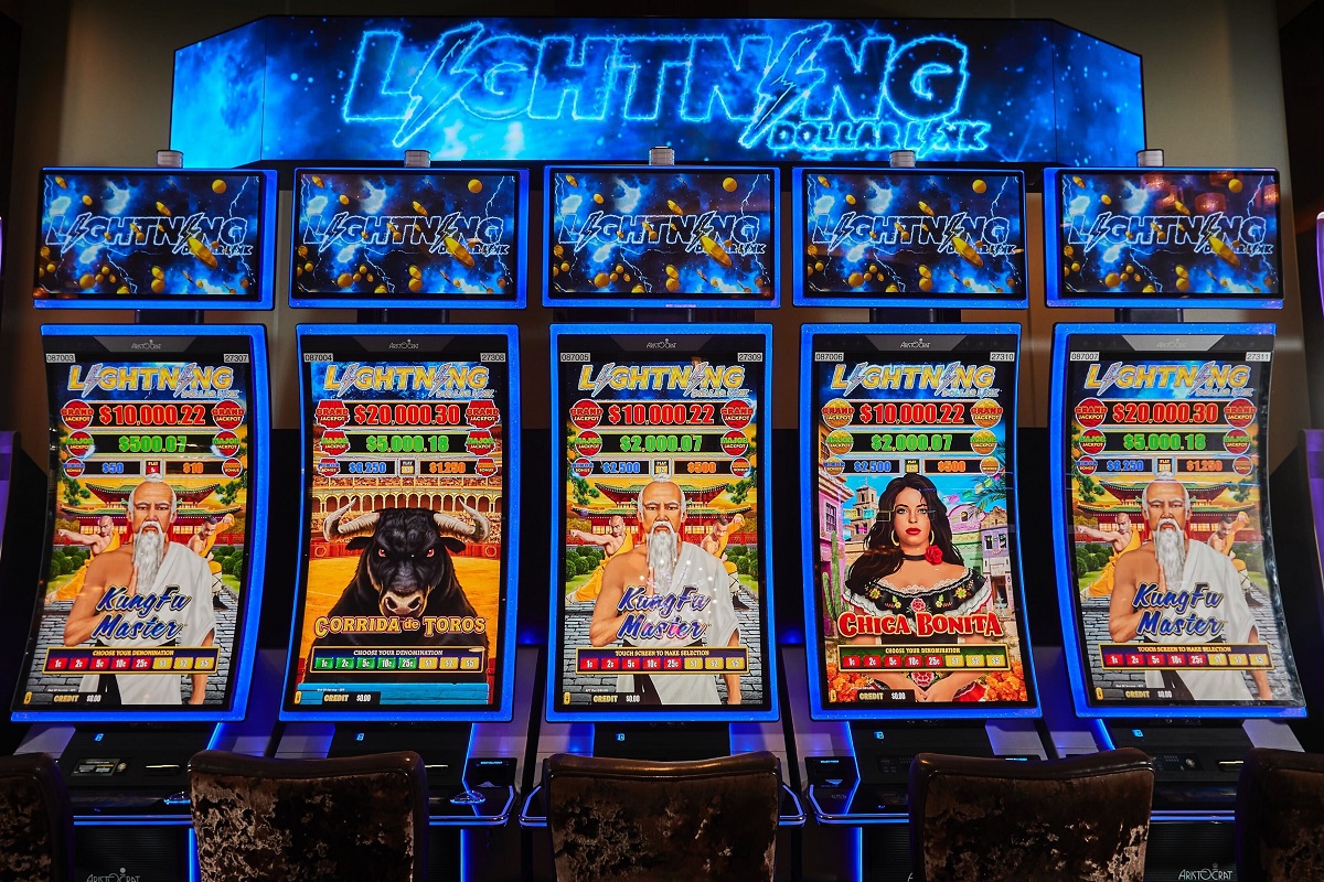 Aristocrat Gaming’s Lightning Dollar Link makes California debut