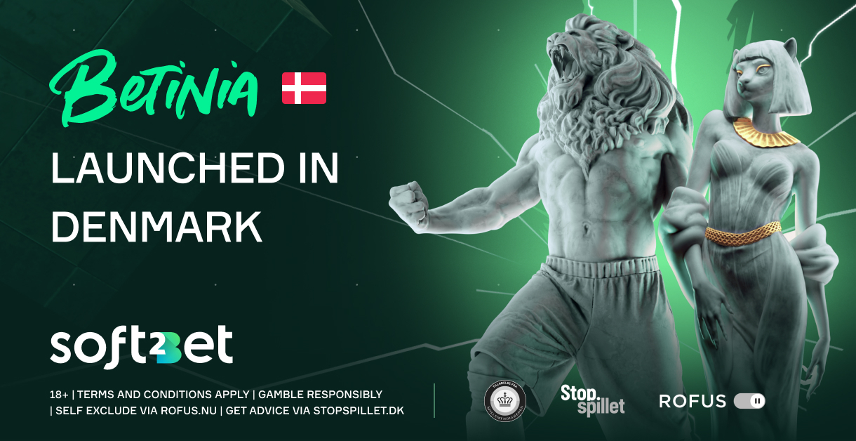Soft2Bet launches first brand in Denmark