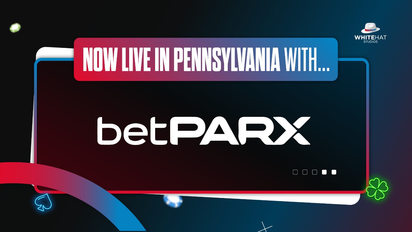 White Hat Studios goes live with betPARX in Pennsylvania