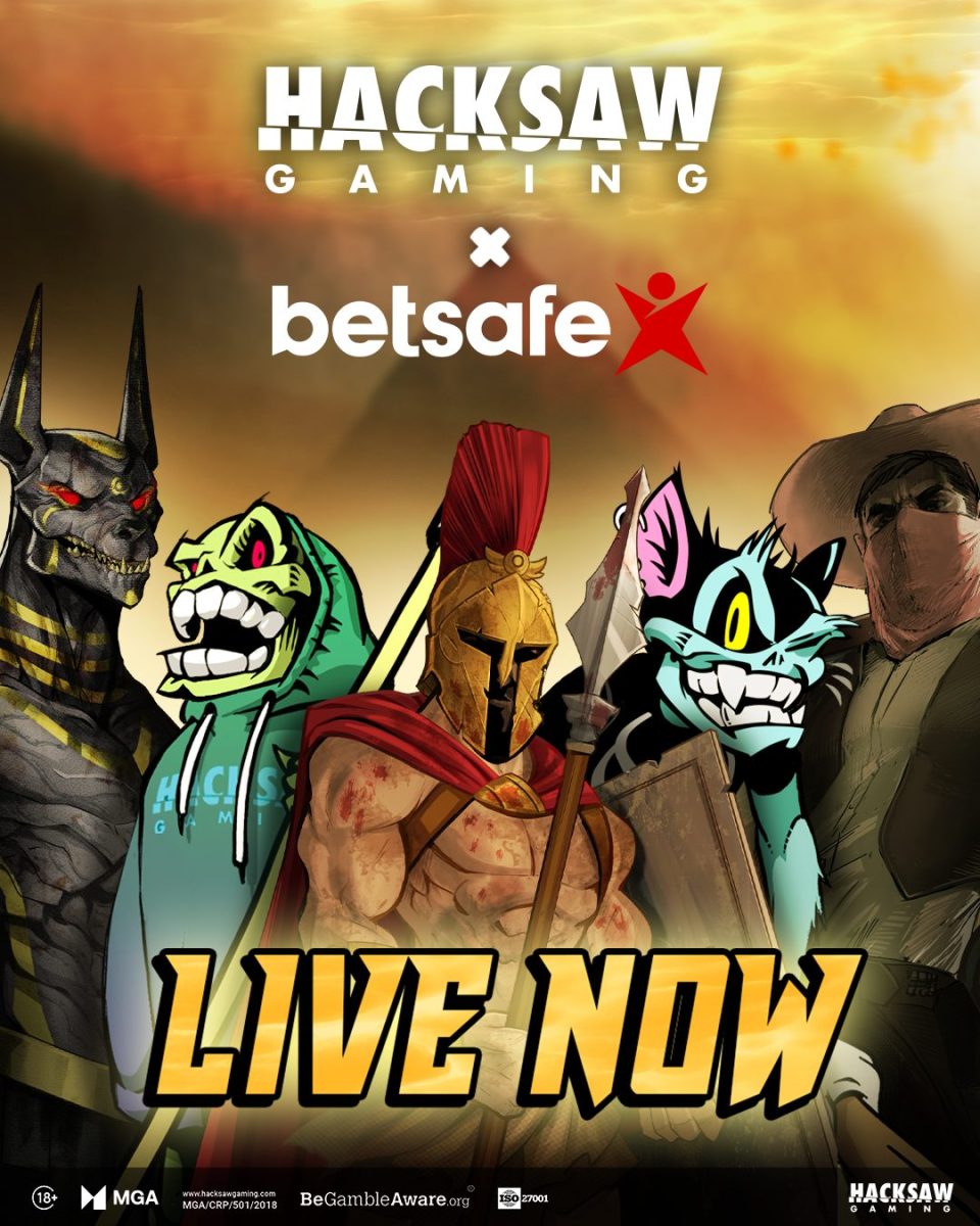 Hacksaw Gaming goes live with Betsafe Lithuania