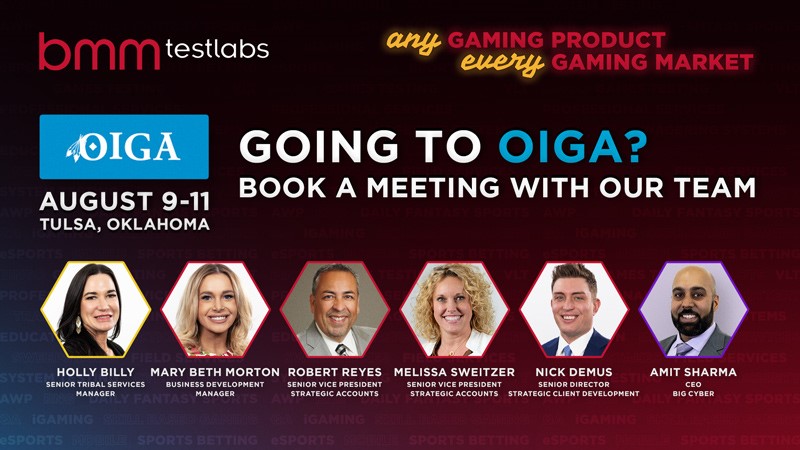 BMM Testlabs and BIG Cyber to attend OIGA tradeshow