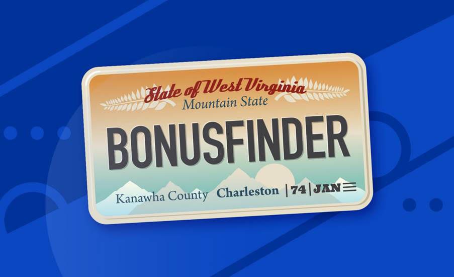 BonusFinder awarded West Virginia iGaming license