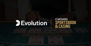 ceaser pr Evospace 25 May 23 1 Evolution partners with Caesars Digital