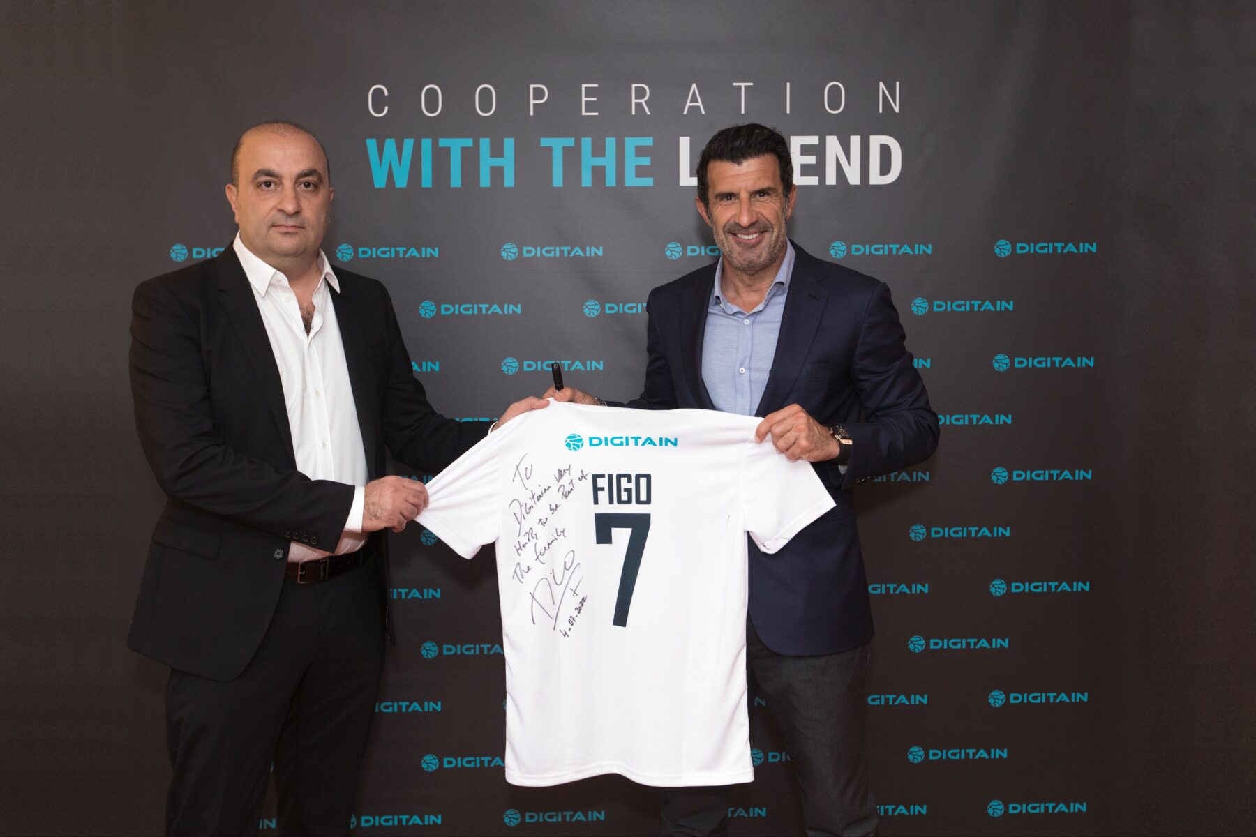 Digitain appoints Luís Figo as brand ambassador