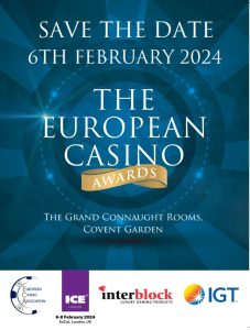 european casino awards 2024 SAVE THE DATE: The European Casino Awards 2024