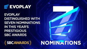evoplay sbc awards 2023 Evoplay celebrates seven nominations at SBC Awards