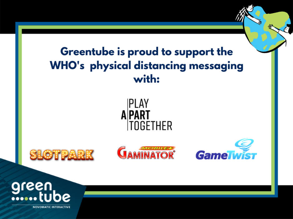 Greentube joins #PlayApartTogether campaign