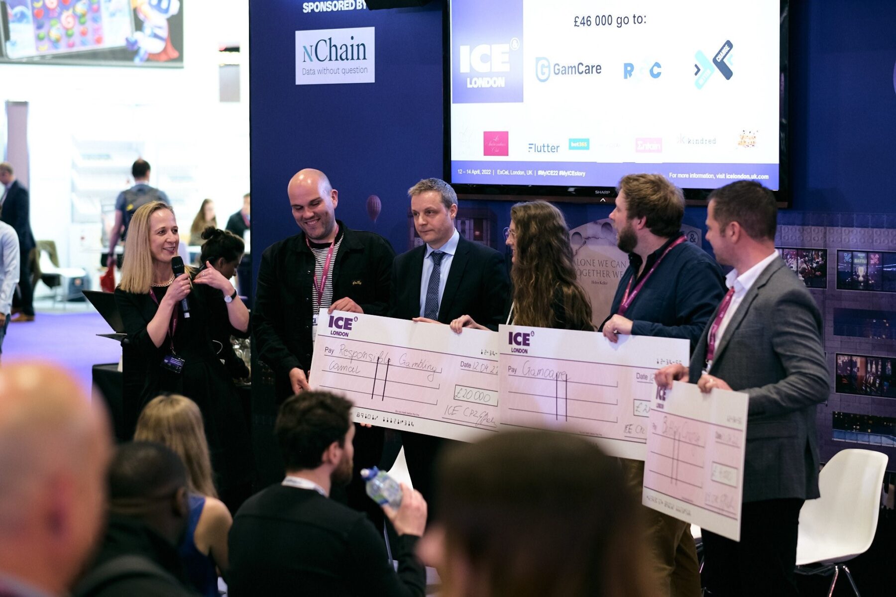 ICE Consumer Protection Zone raises £46,000 for safer gambling charities