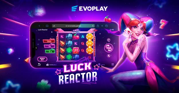 Evoplay channels Las Vegas energy into latest slot Luck Reactor