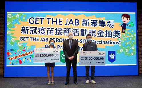 Melco Get the Jab incentive boosts staff vaccination rate