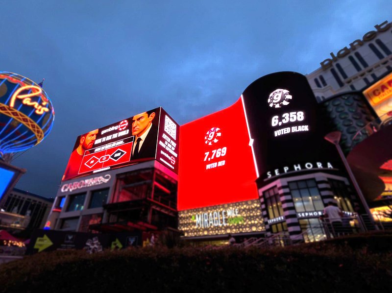 Red Triumphs Over Black – The People Have Spoken in Gambling.com’s Vegas Live Vote Showdown