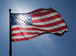 us flag backlit The physical, the virtual and the politics - a look at the human capital implications