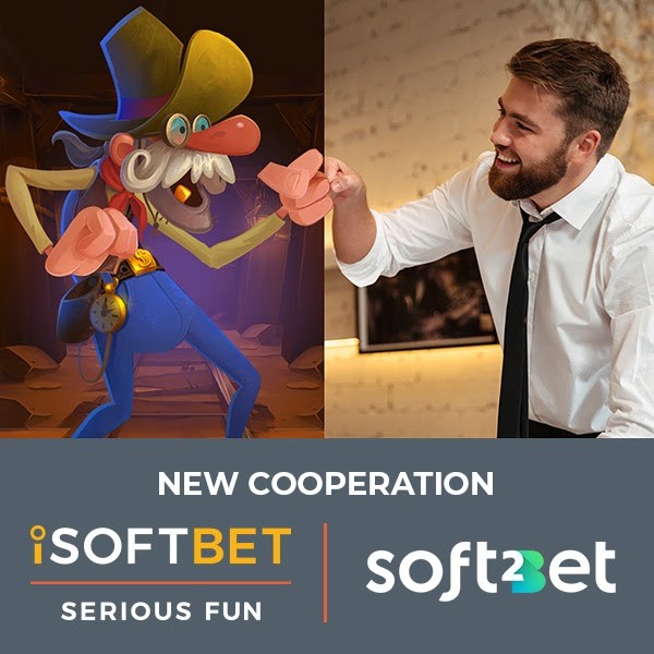 iSoftBet strikes content deal with Soft2Bet