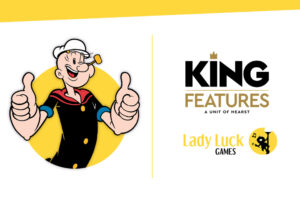king lady Lady Luck teams up with King Features for branded games