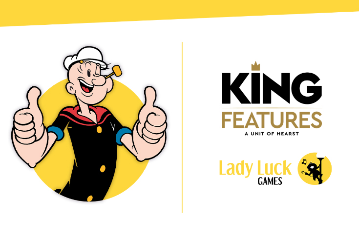Lady Luck teams up with King Features for branded games