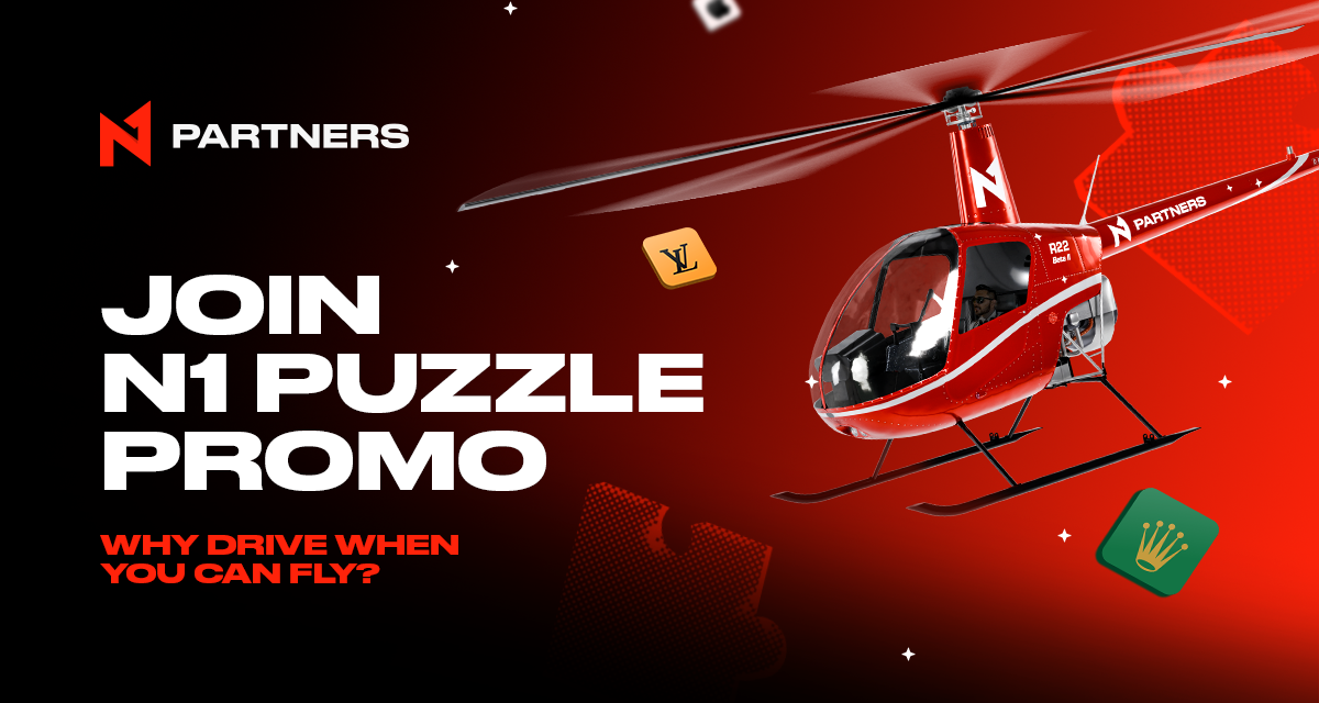 N1 Partners launches N1 PUZZLE Promo with Grand Prize – a helicopter Robinson R22 Beta II