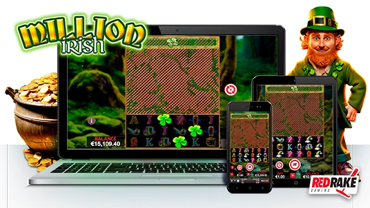 Unearth hidden treasures in Million Irish, Red Rake Gaming’s latest release