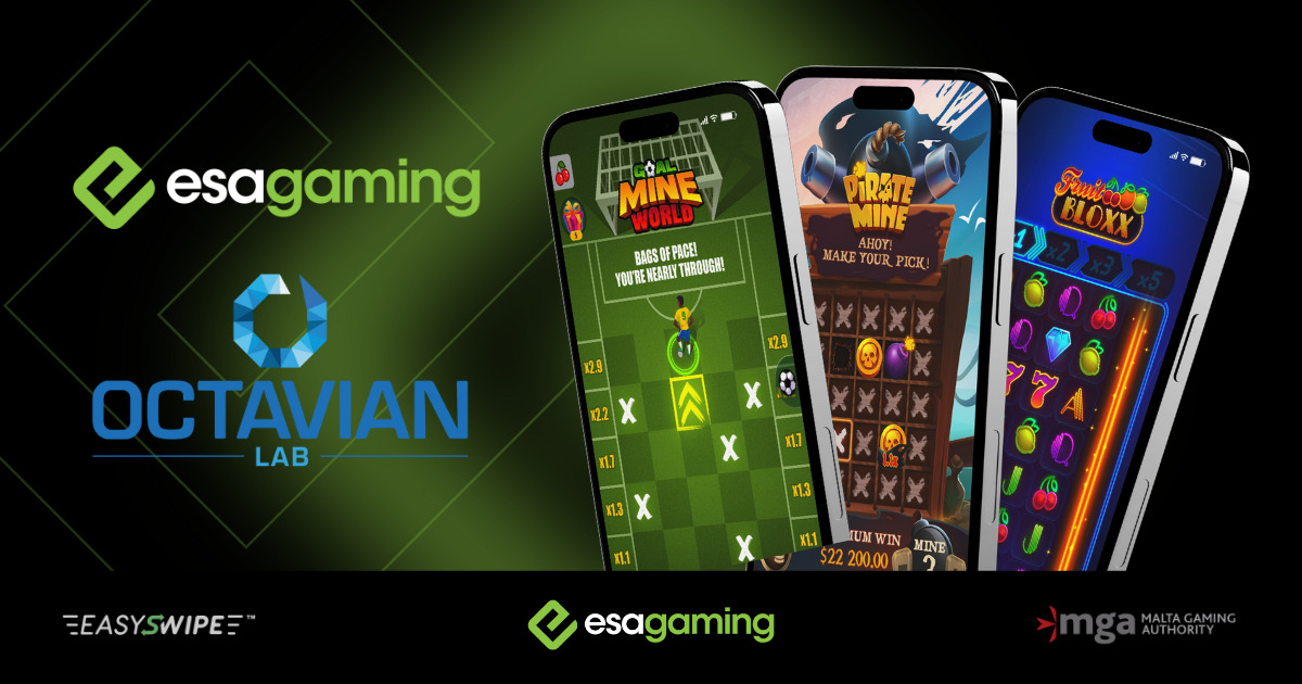 ESA Gaming launches portfolio with Octavian Lab